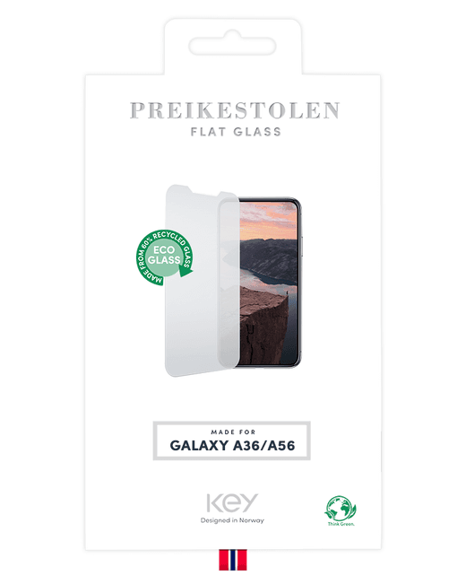 KEY Preikestolen kaitseklaas Samsung A56/A36 model